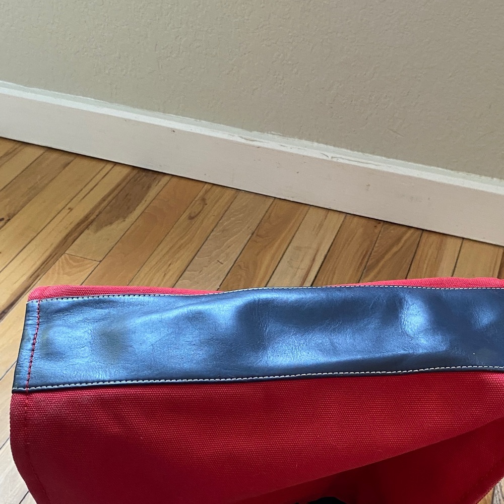 kate spade Red Canvas Tote Beautiful - Picture 8 of 11